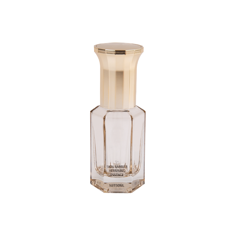 30 ml ottekantet glasserum og essentiel olieflaske