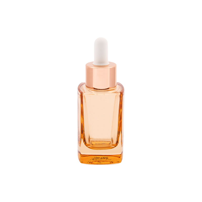 30 ml lyserød glasserum dropper flaske