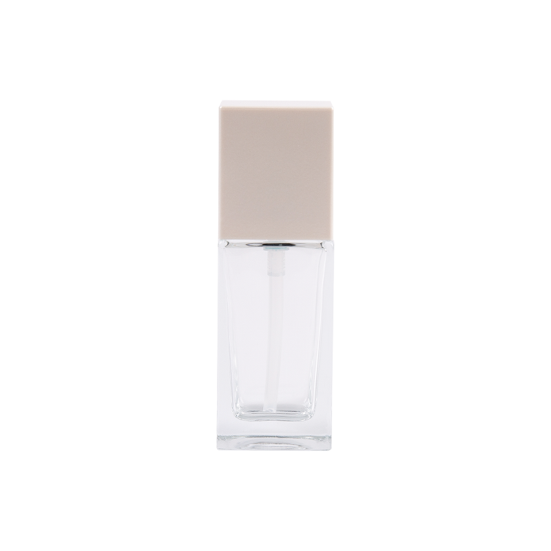 30 ml gennemsigtigt glas firkantet rør