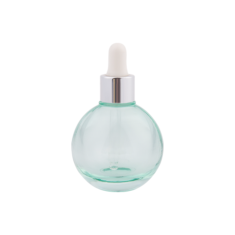 50 ml sfærisk glas essens dropper flaske