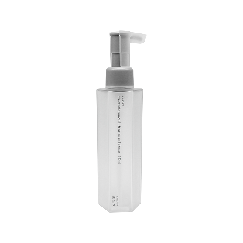PETG 120 ml hexagonal skummende rengøringsflaske