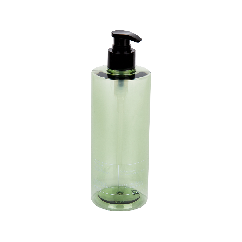 500 ml elegant petg grøn pumpeflaske